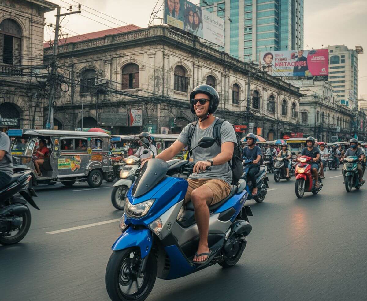 Location scooter Manille