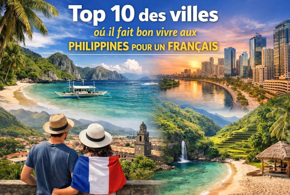Top 10 des villes où il fait bon vivre aux Philippines pour un français